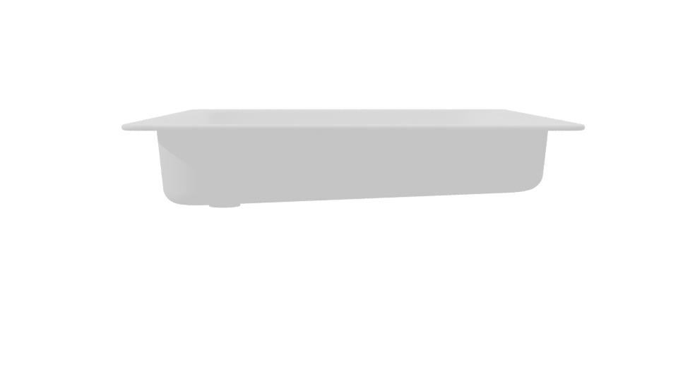 Stylish Rectangular Tray 3D Model - Professional 3D Model Render 8