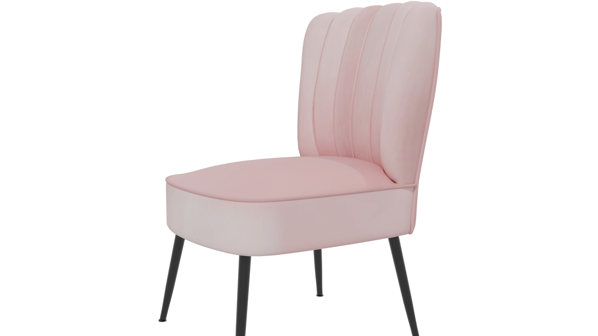 Stylish Modern Accent Chair 3D - Professional 3D Model Render 13