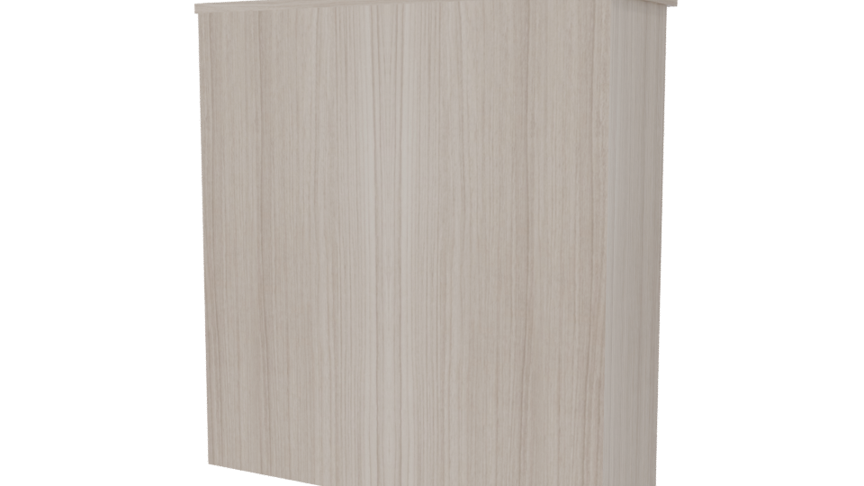 Modern Wooden Cabinet Model 3D - Professional 3D Model Render 6