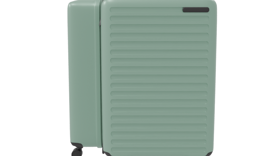 Stylish Hard-shell Luggage 3D Model - Professional 3D Model Render 8