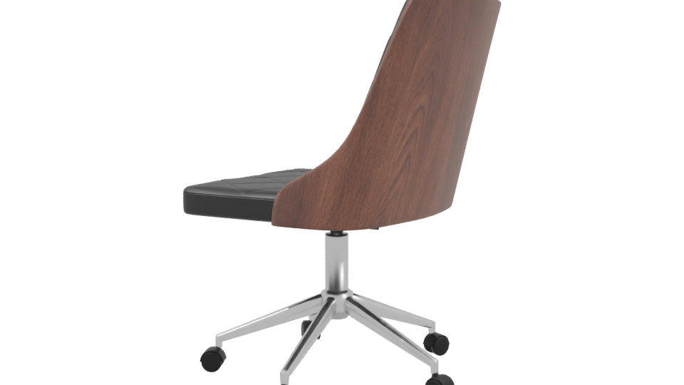 Stylish Modern Office Chair 3D - Professional 3D Model Render 3
