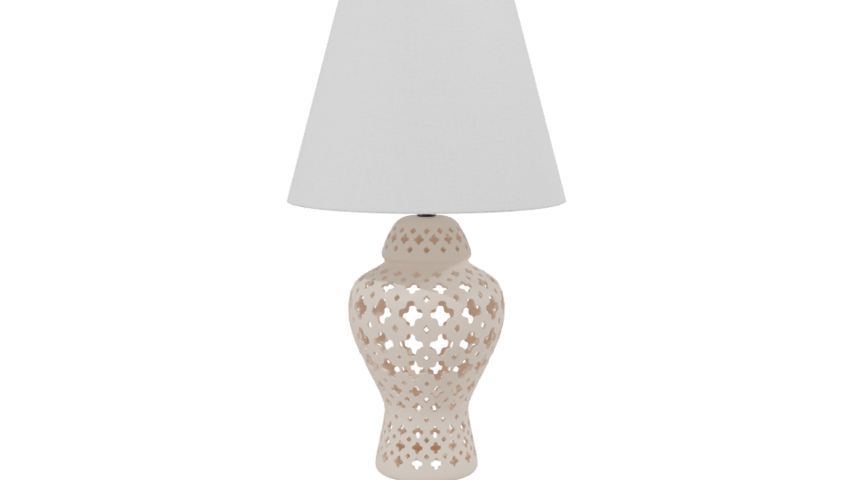 Elegant Table Lamp 3D Model - Professional 3D Model Render 2