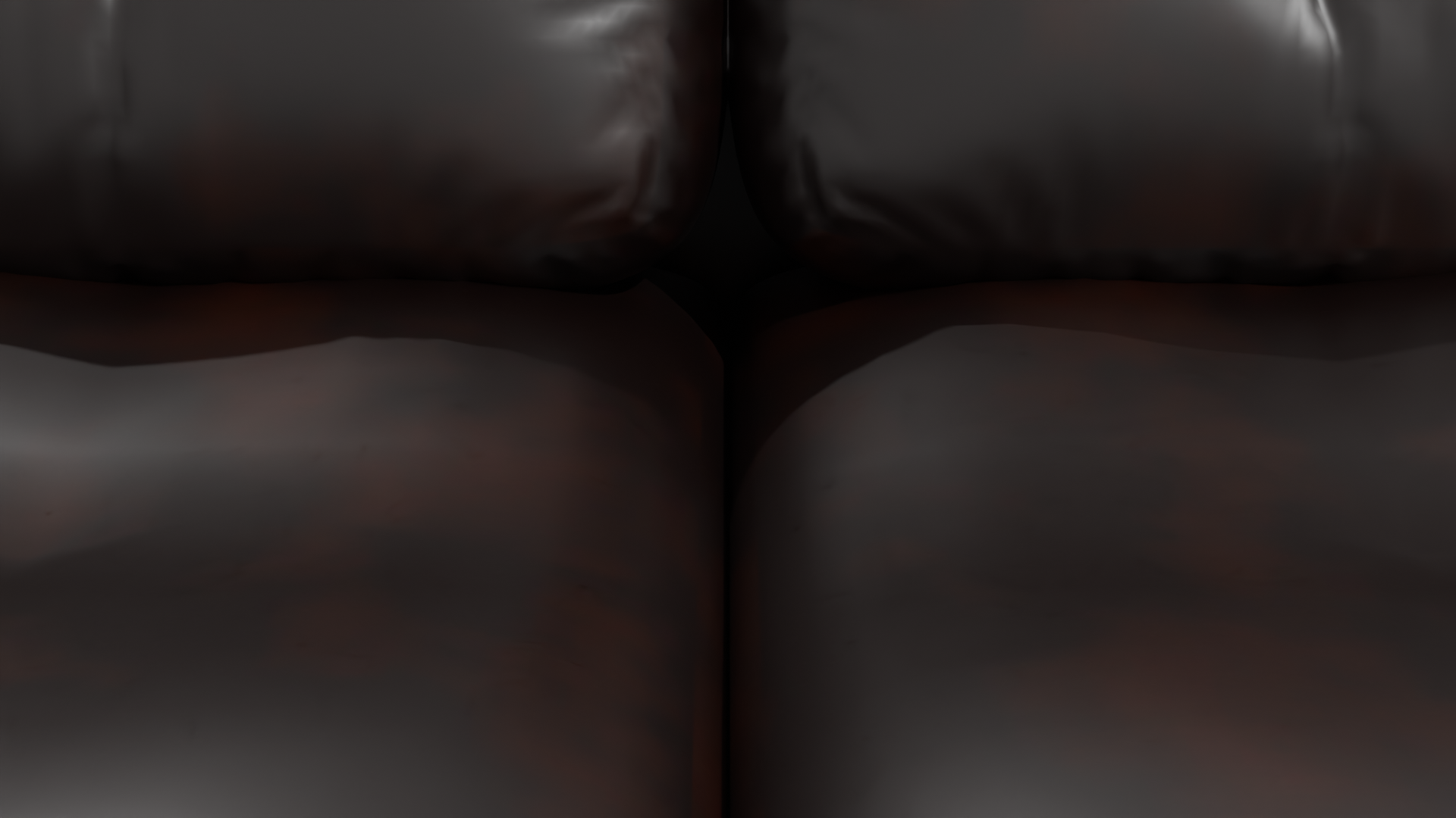 Stylish Modern Leather Sofa 3D Model - Professional 3D Model Render 7