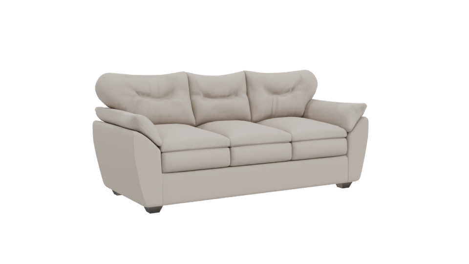 Elegant Modern Sofa 3D Model - Professional 3D Model Render 10