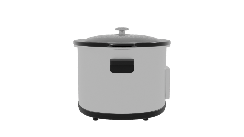 Multi-Functional Slow Cooker 3D - Professional 3D Model Render 8