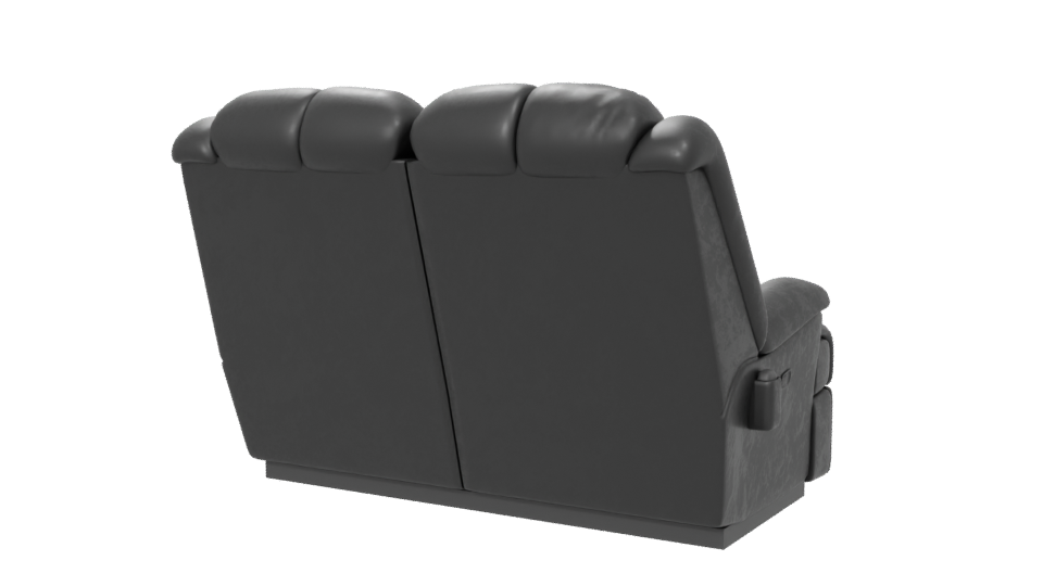 Stylish Reclining Sofa 3D Model - Professional 3D Model Render 6