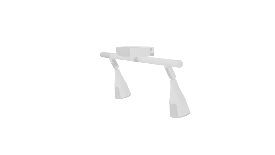 Stylish Modern Lighting Fixture 3D - Professional 3D Model Render 7