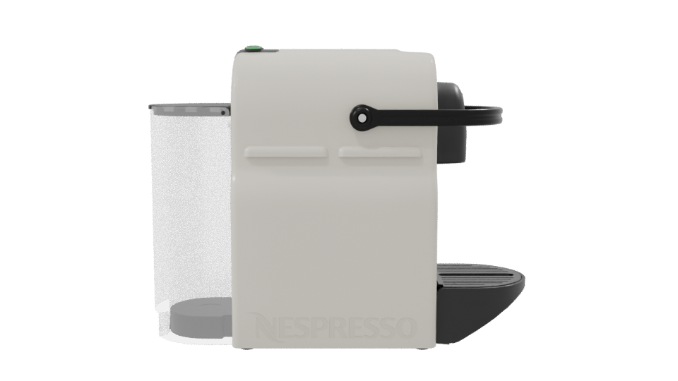 Compact Espresso Coffee Machine 3D Model - Professional 3D Model Render 8