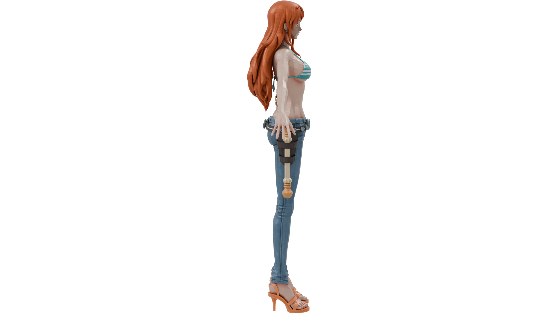 Stylized 3D Character Model - Professional 3D Model Render 8