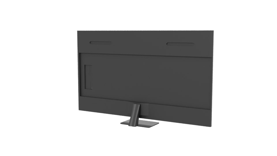 Sleek Modern Television 3D Model - Professional 3D Model Render 6