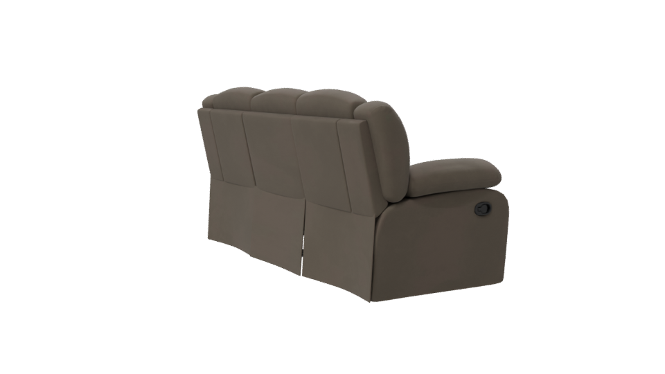 Modern Reclining Loveseat 3D - Professional 3D Model Render 7
