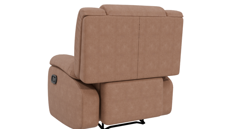Comfortable Recliner Armchair 3D - Professional 3D Model Render 4