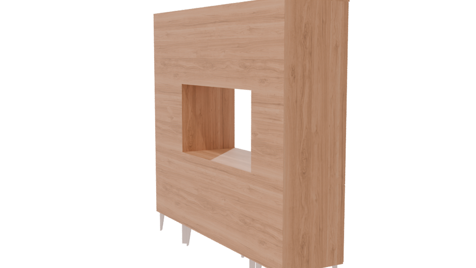 Stylish Modern Kitchen Cabinet 3D - Professional 3D Model Render 7