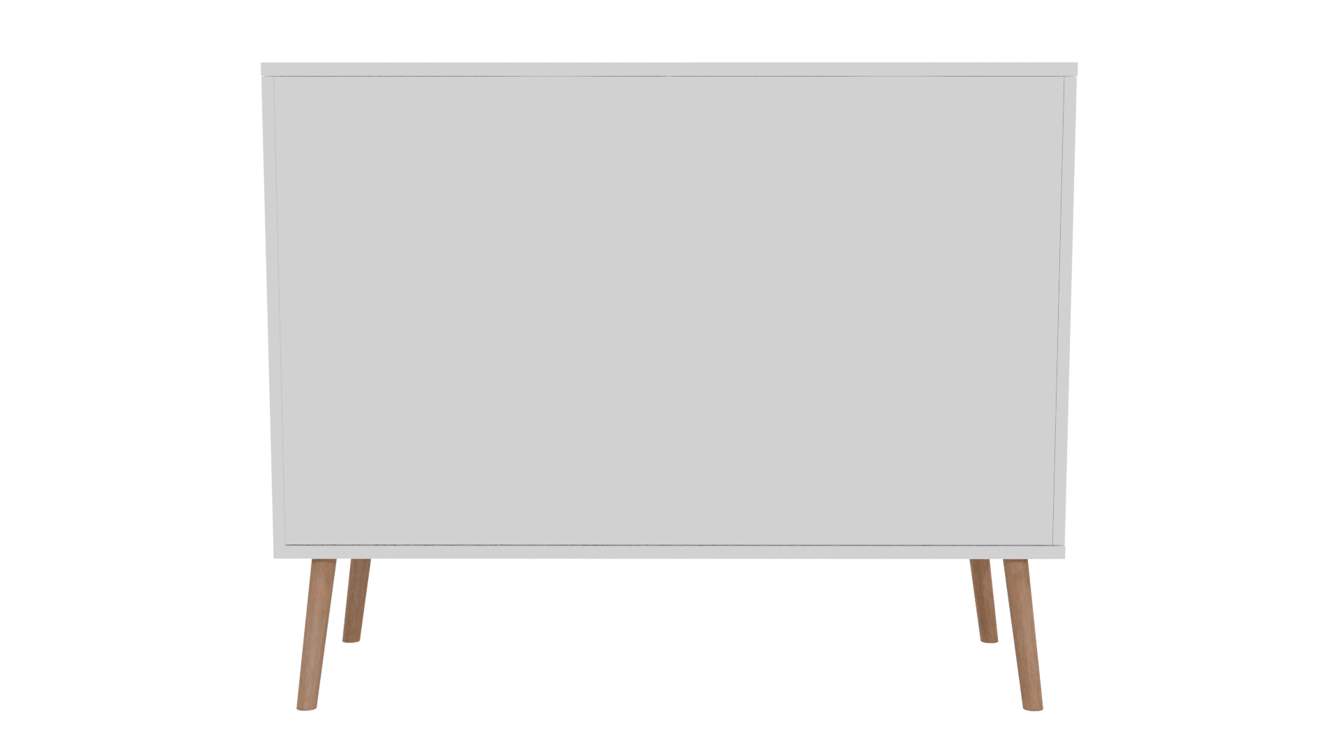 Stylish Modern Dresser with Wooden Accents 3D Model - Professional 3D Model Render 5