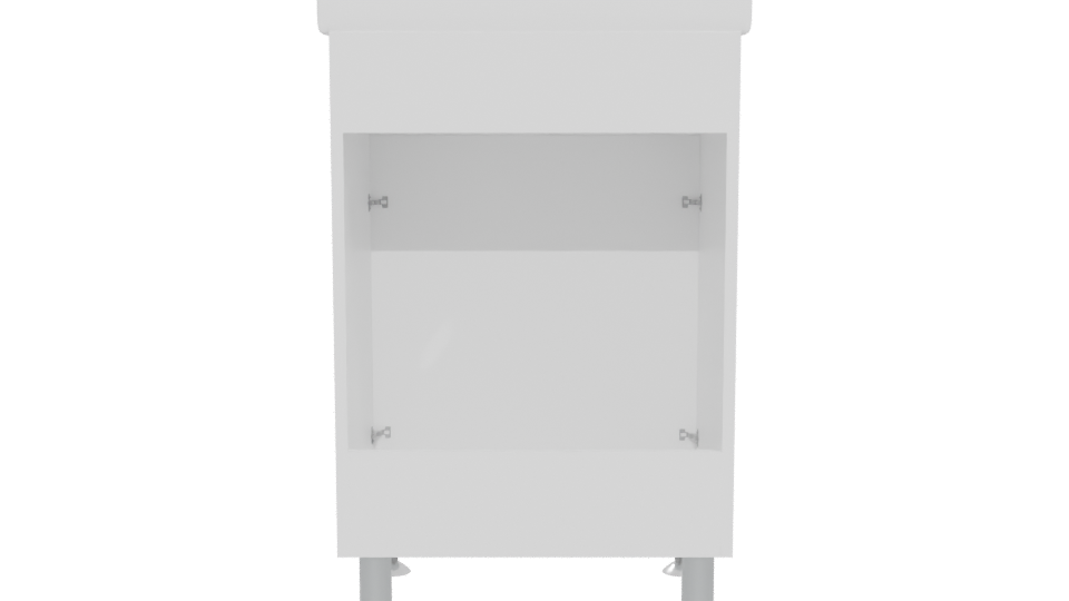 Modern Bathroom Sink Cabinet 3D - Professional 3D Model Render 5