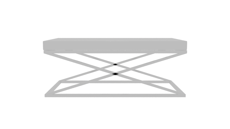 Sleek Modern Coffee Table 3D - Professional 3D Model Render 11