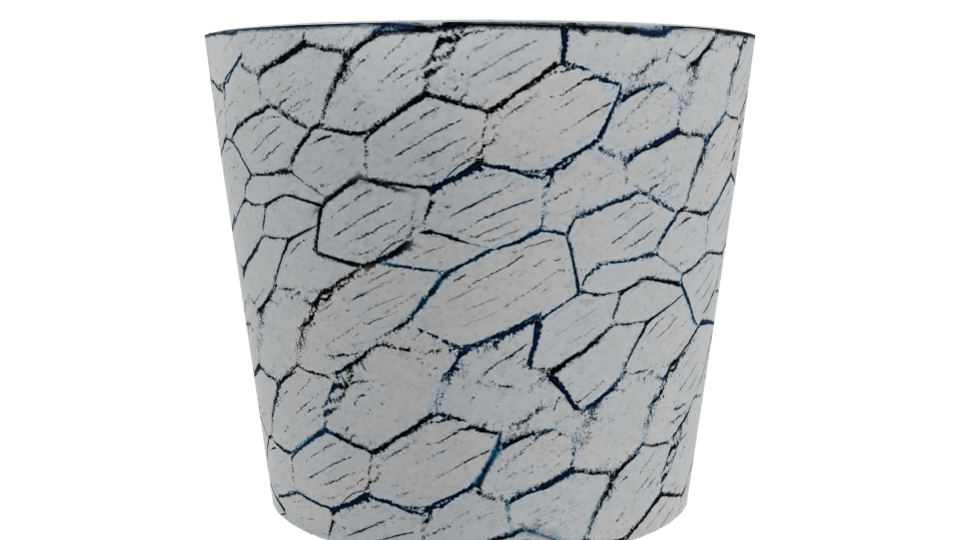 Artistic Decorative Pot 3D Model - Professional 3D Model Render 10