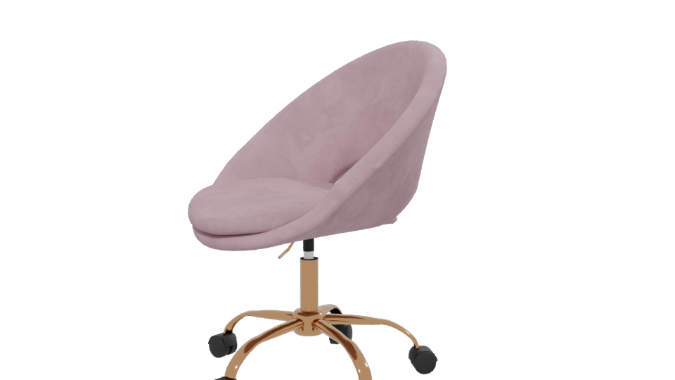 Stylish Modern Office Chair 3D Model - Professional 3D Model Render 13