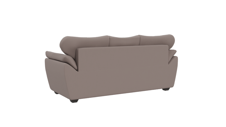 Stylish Fabric Sofa 3D Model - Professional 3D Model Render 4