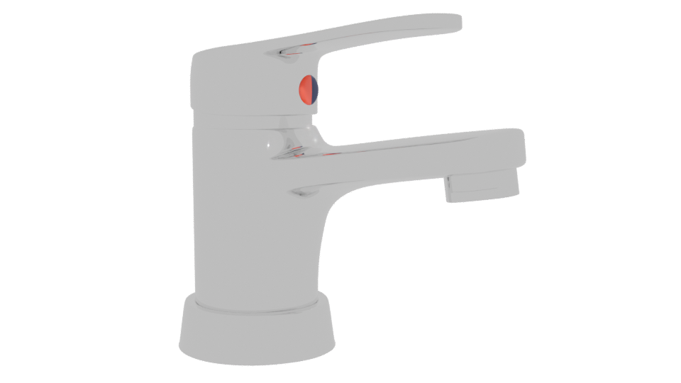 Stylish Kitchen Faucet 3D Model - Professional 3D Model Render 12