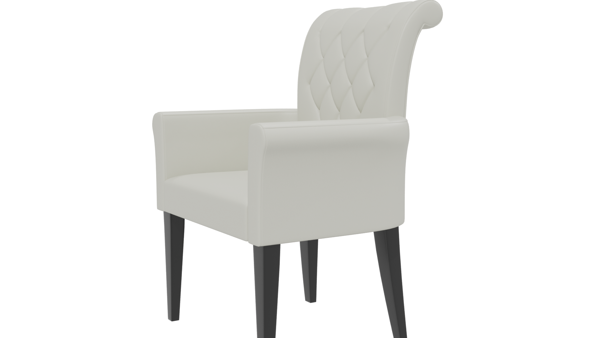 Elegant Modern Accent Chair 3D - Professional 3D Model Render 13