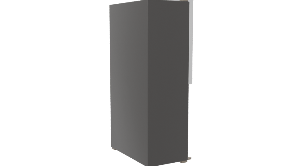 Sleek Modern Refrigerator 3D - Professional 3D Model Render 7