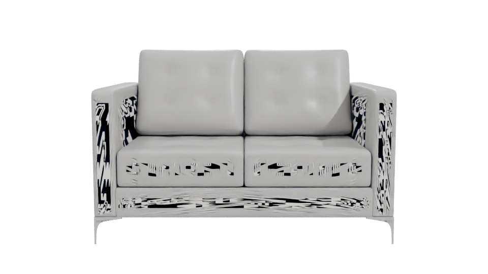 Sofa Marina 2 Cpos White 3D - Professional 3D Model Render 11