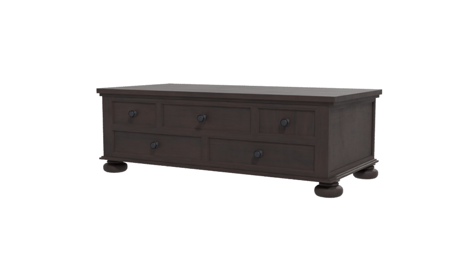 Porter Coffee Table 3D Model - Professional 3D Model Render 12