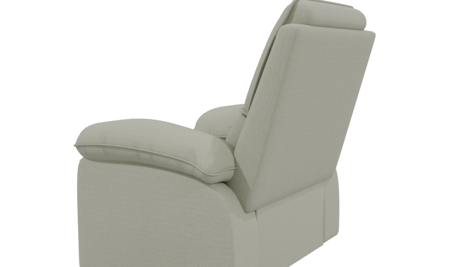 Contemporary Recliner Chair 3D Model - Professional 3D Model Render 3