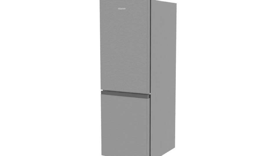 Sleek Stainless Steel Refrigerator 3D Model - Professional 3D Model Render 12