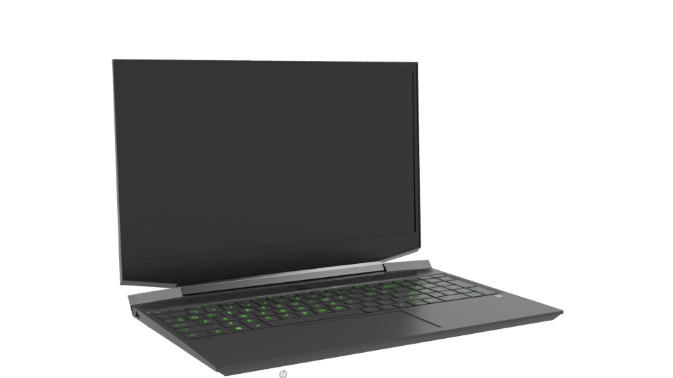 Sleek Gaming Laptop 3D Model - Professional 3D Model Render 10