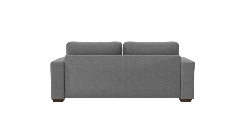 Stylish Grey Sofa 3D Model - Professional 3D Model Render 8