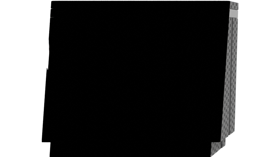 Stylish Wicker Outdoor Table 3D - Professional 3D Model Render 9