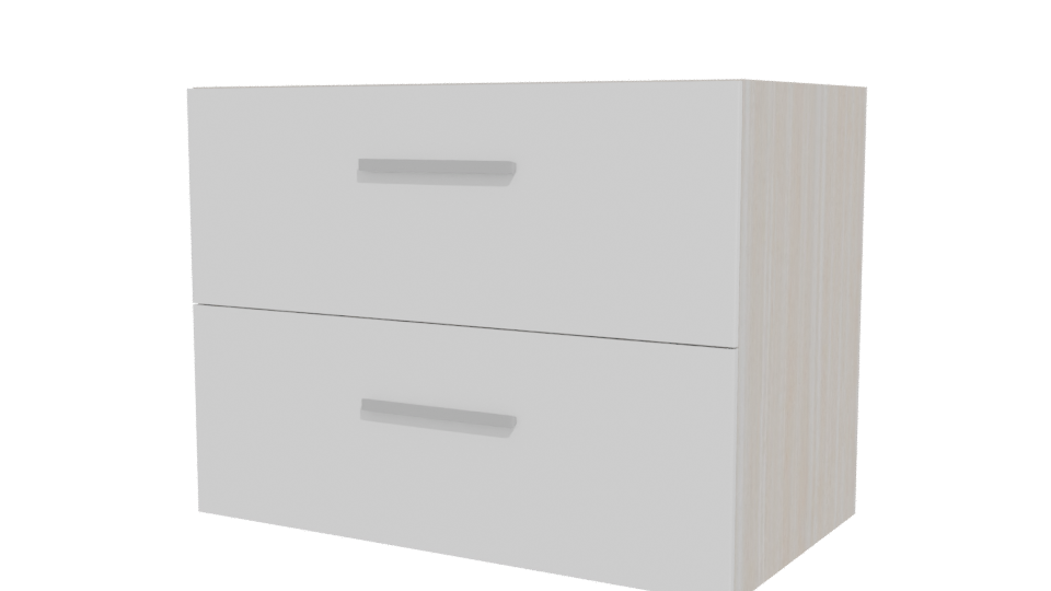 Sleek Minimalist Bathroom Vanity 3D - Professional 3D Model Render 12