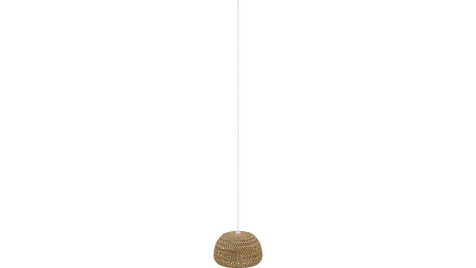 Stylish Woven Pendant Light 3D Model - Professional 3D Model Render 9