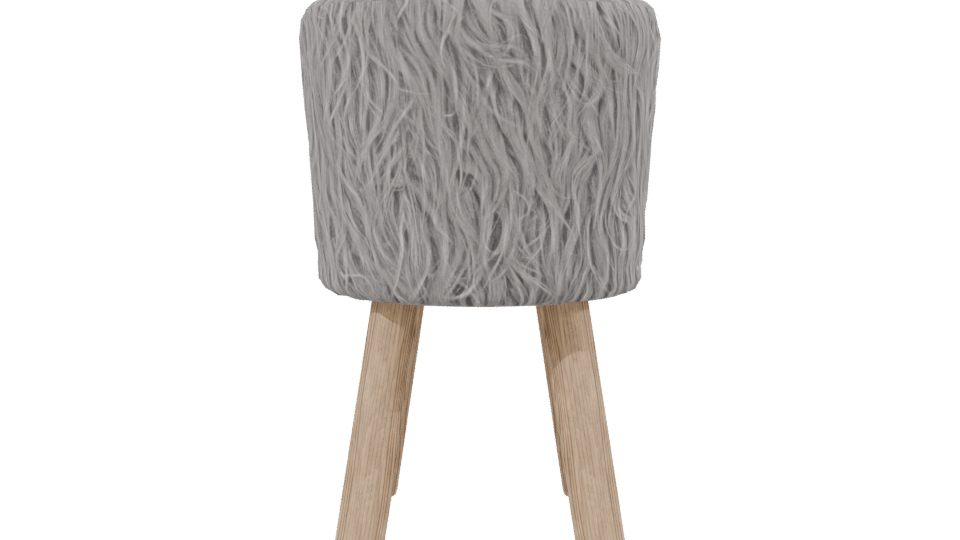 Textured Decorative Plant Pot 3D Model - Professional 3D Model Render 2