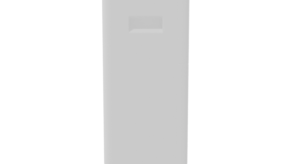 Compact Portable Air Conditioner Model - Professional 3D Model Render 8