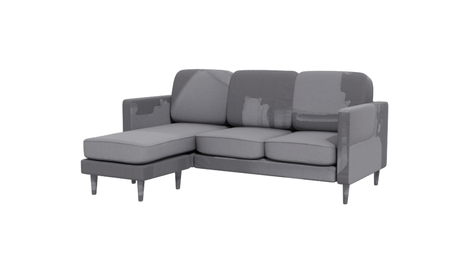Stylish Modern Sofa 3D Model - Professional 3D Model Render 12