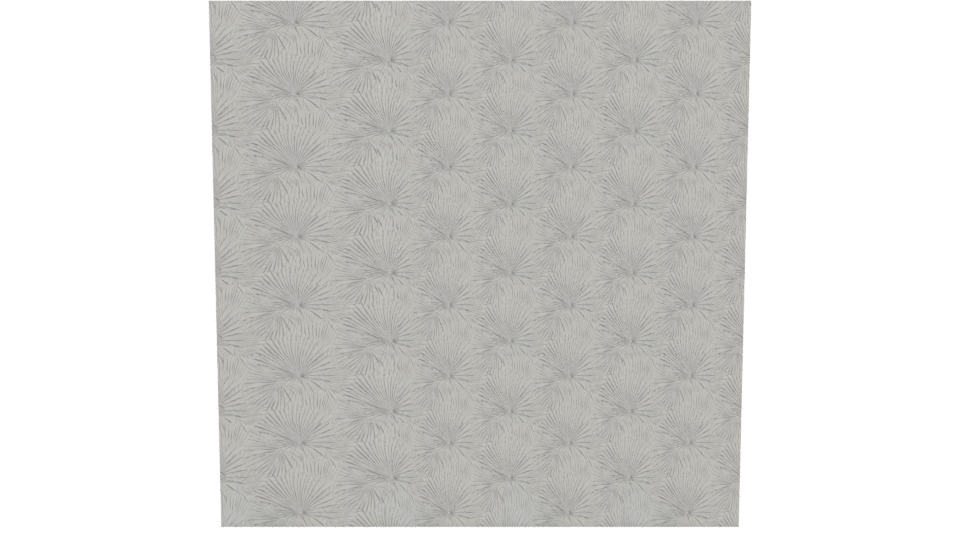 Elegant Patterned Wall Panel 3D - Professional 3D Model Render 5