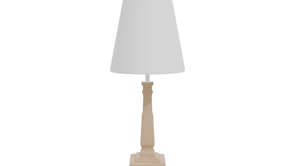 Elegant Table Lamp 3D Model - Professional 3D Model Render 11