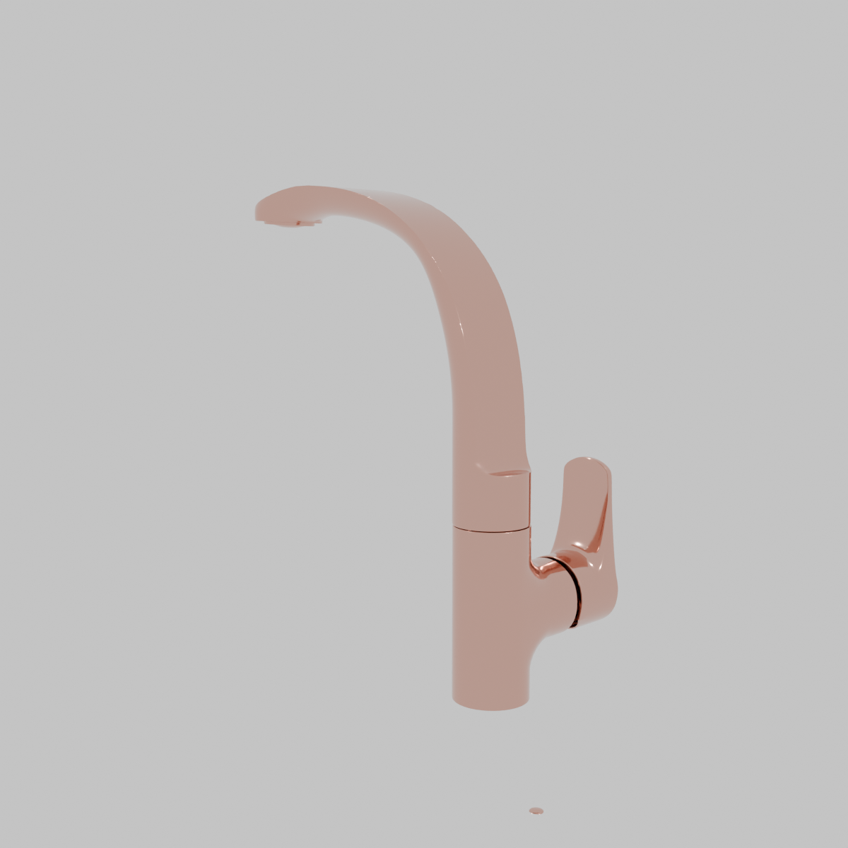 Monomando cocina cobre