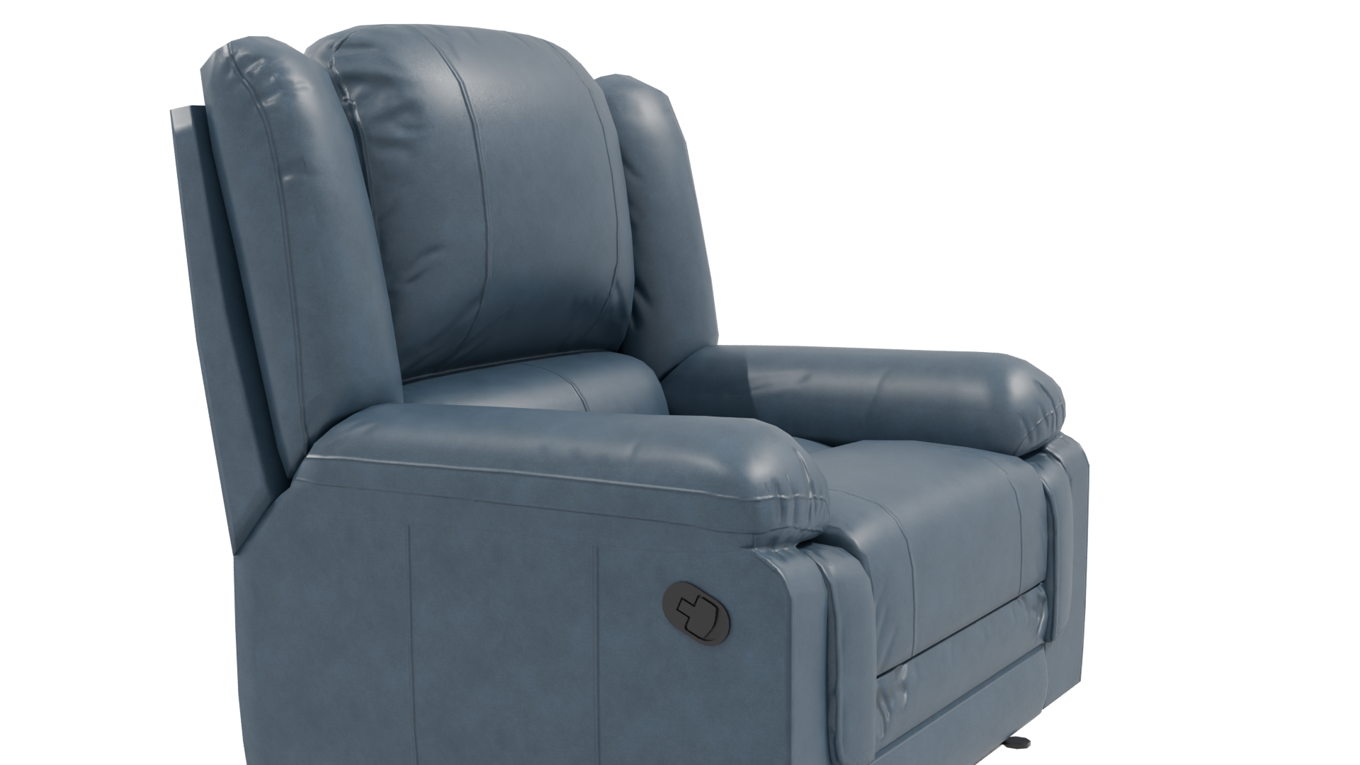 Comfortable Reclining Armchair 3D - Professional 3D Model Render 9