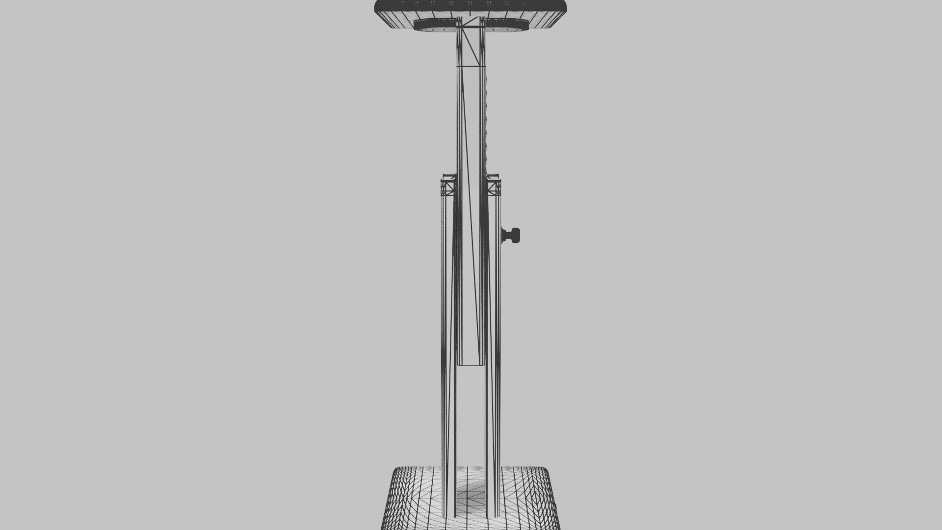 Stylish Wooden Podium 3D Model - Professional 3D Model Render 15