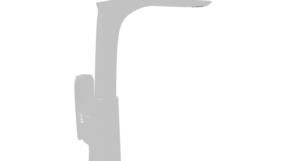 Sleek Kitchen Faucet Model 3D - Professional 3D Model Render 7