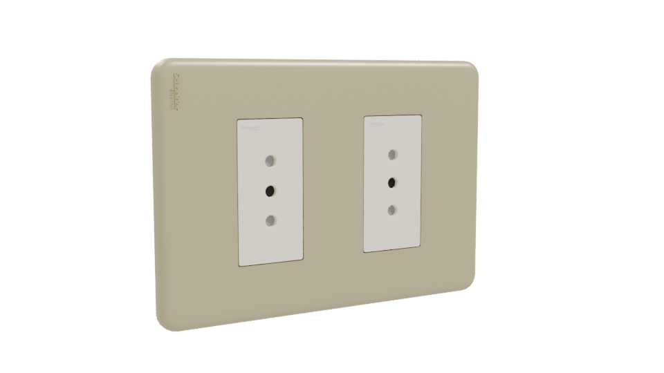 Realistic Electrical Outlet Model - Professional 3D Model Render 10