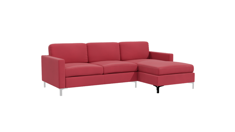 Contemporary Modular Sofa Model - Professional 3D Model Render 10
