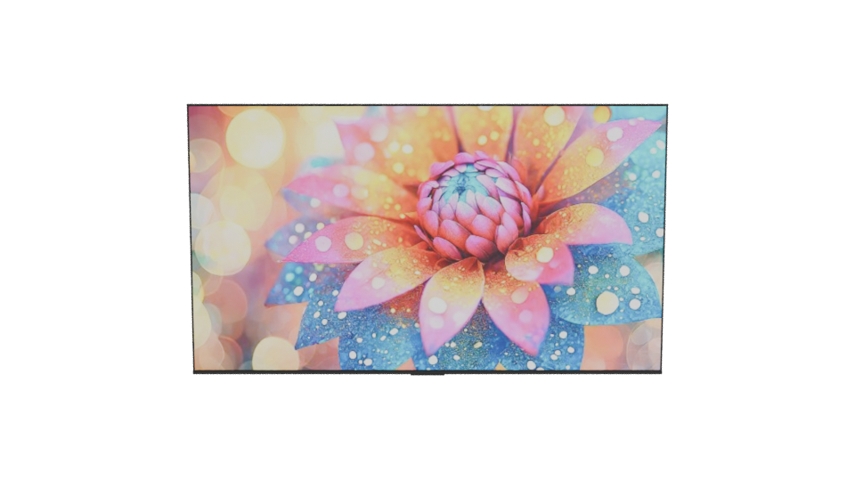 Vibrant Lotus Flower 3D Model - Professional 3D Model Render 11