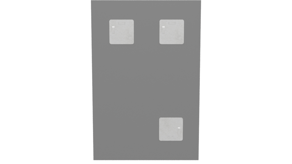 Sleek Modern Mirror 3D Model - Professional 3D Model Render 5