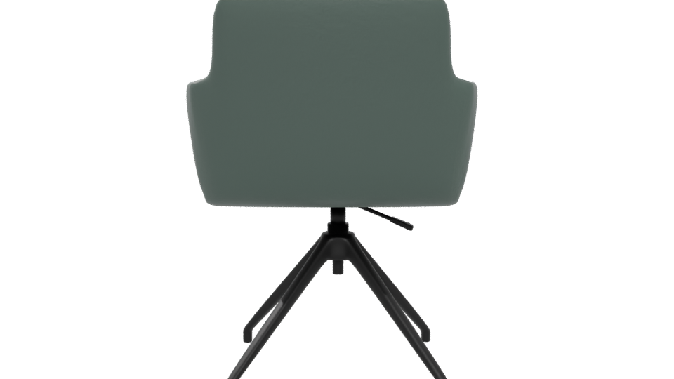 Stylish Modern Swivel Armchair 3D Model - Professional 3D Model Render 5