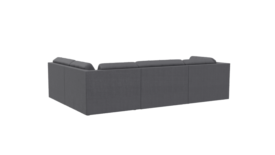 Stylish Modern Sectional Sofa 3D - Professional 3D Model Render 4